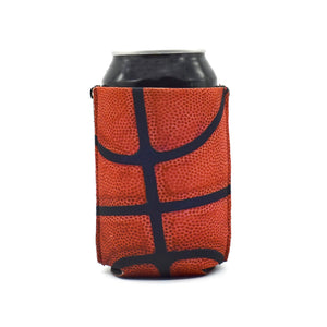 Basketball Texture ZipSip on black can