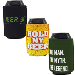 Cheers ZipSip drink sleeve on aluminum soda pop can
