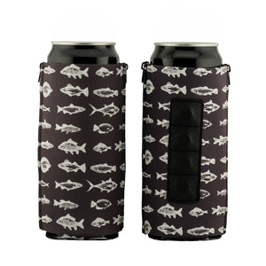 Midnight Catch ZipSip | Adjustable Drink Sleeve
