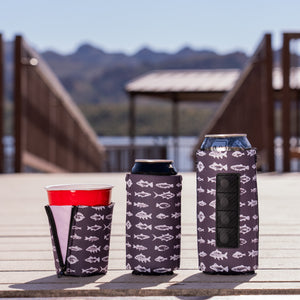 Midnight Catch ZipSip | Adjustable Drink Sleeve