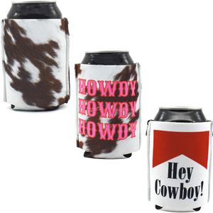 Western ZipSip drink sleeve on aluminum soda pop can