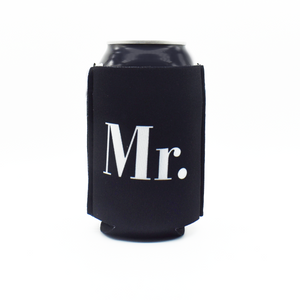 Black ZipSip with Mr. in bold font on black can
