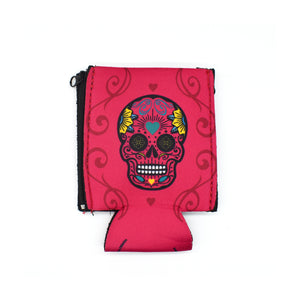 Pink ZipSip with Sugar Skull