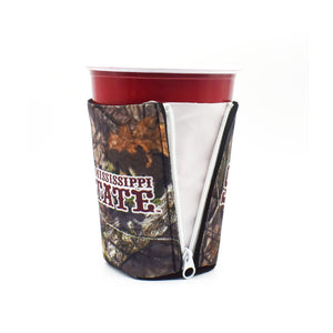Mississippi State University Mossy oak Camo ZipSip on solo cup