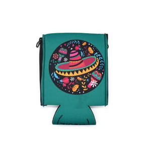 Teal ZipSip with sombrero